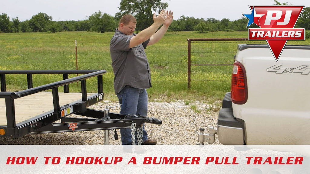 How to Hook Up a Bumper Pull Trailer by PJ Trailers (5 years ago)