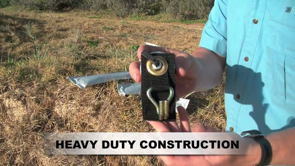 NEW for 2010, ECO-Camper offers a practical camping solution - a suction-cup mounted utility hook