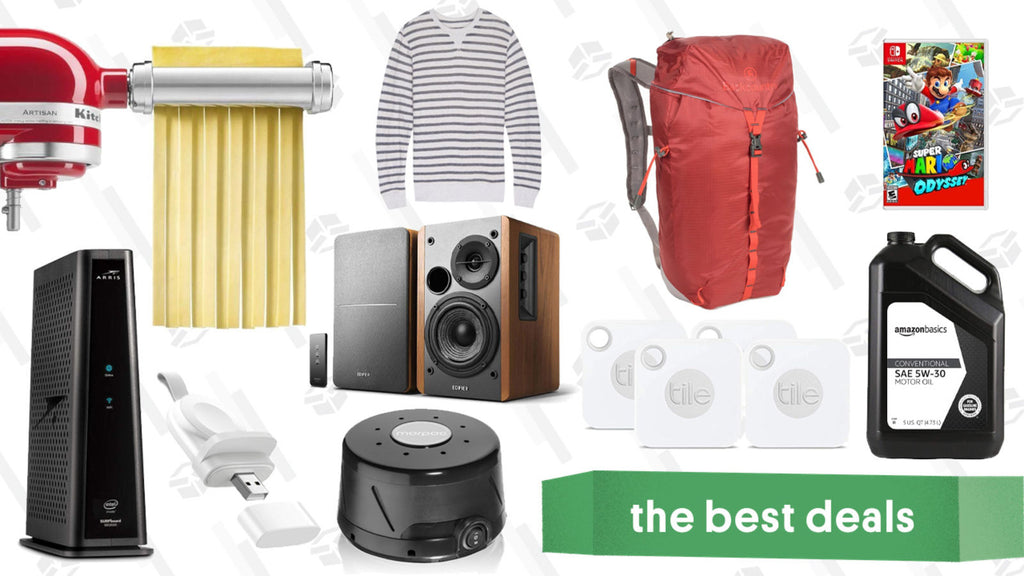 Tuesday's Best Deals: Edifier Speakers, Super Mario Odyssey, Backcountry Gear, and More