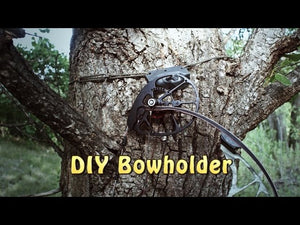 This DIY bowholder really shines in areas where screw in ones are not legal