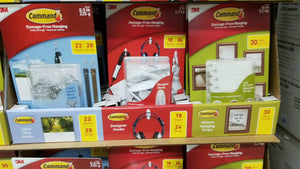 This is a pretty good Costco deal! 3M Command Damage Free Hanging Hardware and Hooks are on sell at Costco for bout $10, compared to normal price of ...