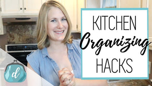 These are my ten favorite tips and hacks to organize your kitchen