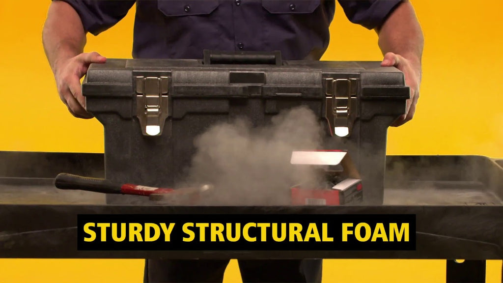 Heavy-duty structural foam plastic construction makes these carts tough enough for long, rugged use