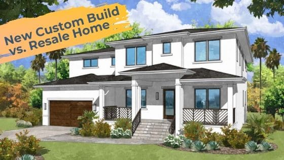 Among the toughest decisions to make when seeking a new home – choosing a new custom home build vs