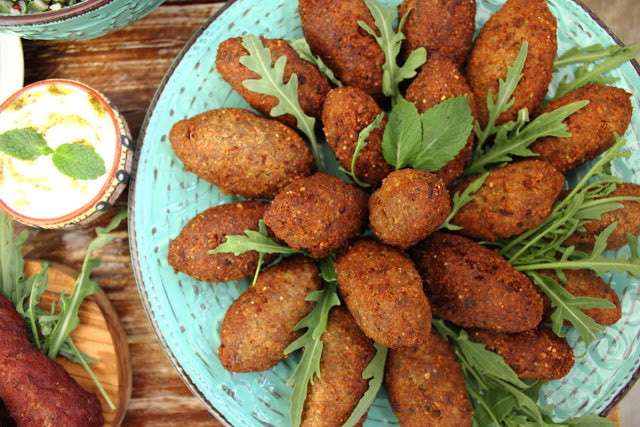 Homemade kibbeh and other Lebanese recipes