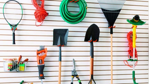 $25 Tool Holder Is the Solution to Messy Garden Sheds