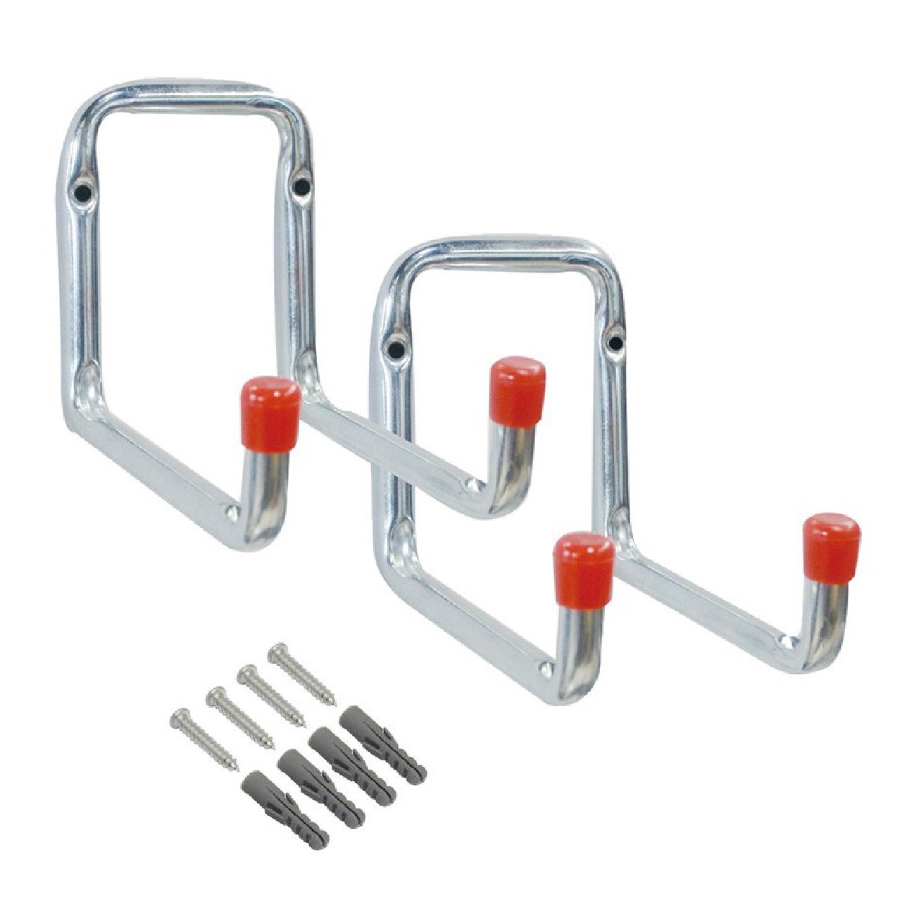 2 x Heavy Duty Double Arm Metal Storage Hooks<br><br>