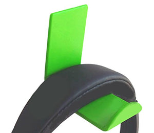 Stick-on Headphone Hooks 2-pack, Green
