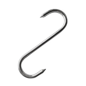 LOVIVER Stainless Steel S Meat Hook Extra Heavy Duty Thick Kitchen Meat Tool