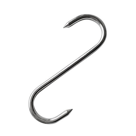 LOVIVER Stainless Steel S Meat Hook Extra Heavy Duty Thick Kitchen Meat Tool