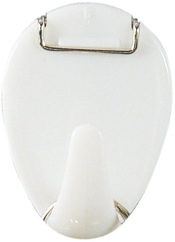 Officemate Cubicle Hooks, White, Set of 5 (30180)