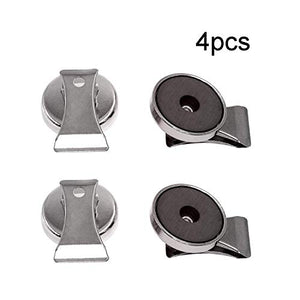 NSpole Heavy Duty Neodymium Magnetic Clip Clamp Refrigerator Magnet (15lb(4 pack))