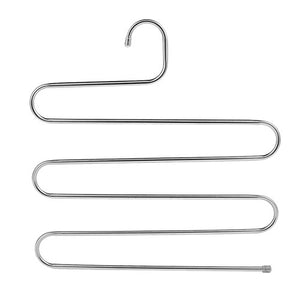 Matefield Stainless Steel Pants Trousers Hanger Clothes Rack Closet Holder Organizer