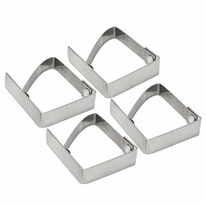 4Pcs/Set Stainless Steel Tablecloth Table Cover Clips Holder Clamps Party Picnic^