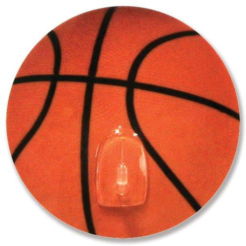 Basketball Utility Hook - Set of 2 Self Adhesive Hooks(5513)