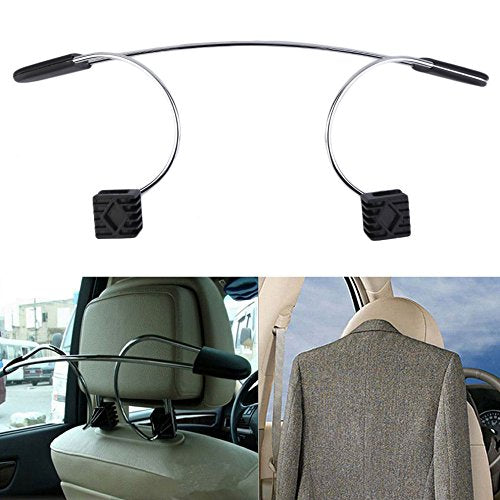 Interior Accessories Stainless Steel Car Auto Seat Headrest Coat Hanger Clothes Jackets Suits Holder for Ford BMW E46 Volkswagen Car Accessories