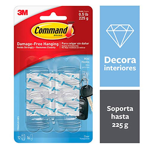 Command Mini Hooks (Pack of 6)