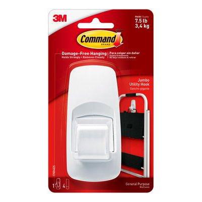 Damage Free Hanging Jumbo Utility Hook Pack
