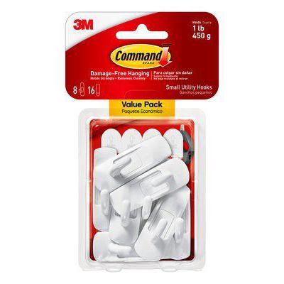 Damage Free Hanging Small Utility Hook MultiPack
