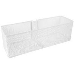 Elfa Mesh Utility Basket Large White