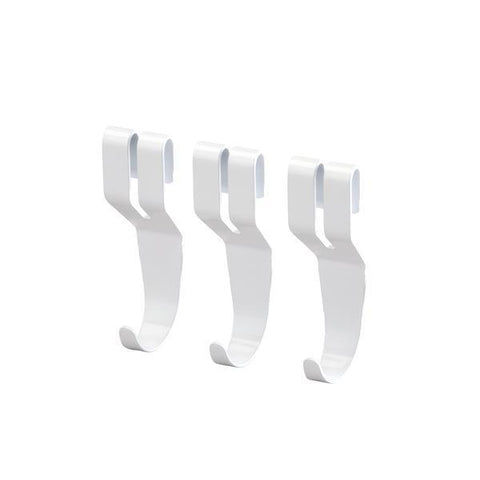 Elfa Utility Hooks 3 Pack White